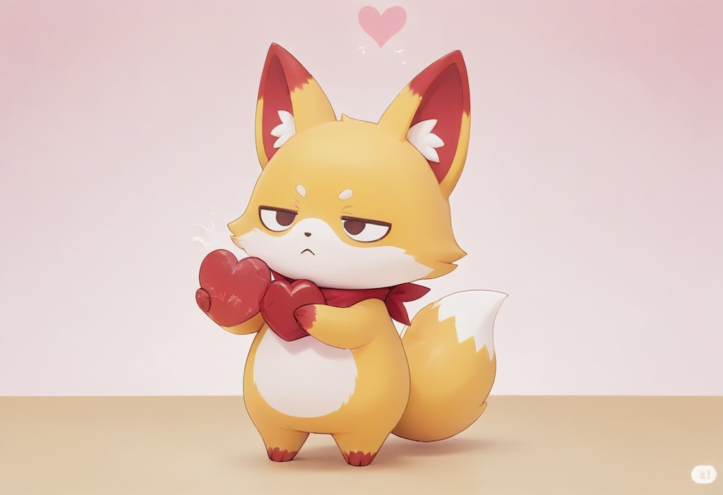 キツネとハート