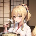 年越し蕎麦(あらあら、耳が出ちゃってますよ) 2枚目