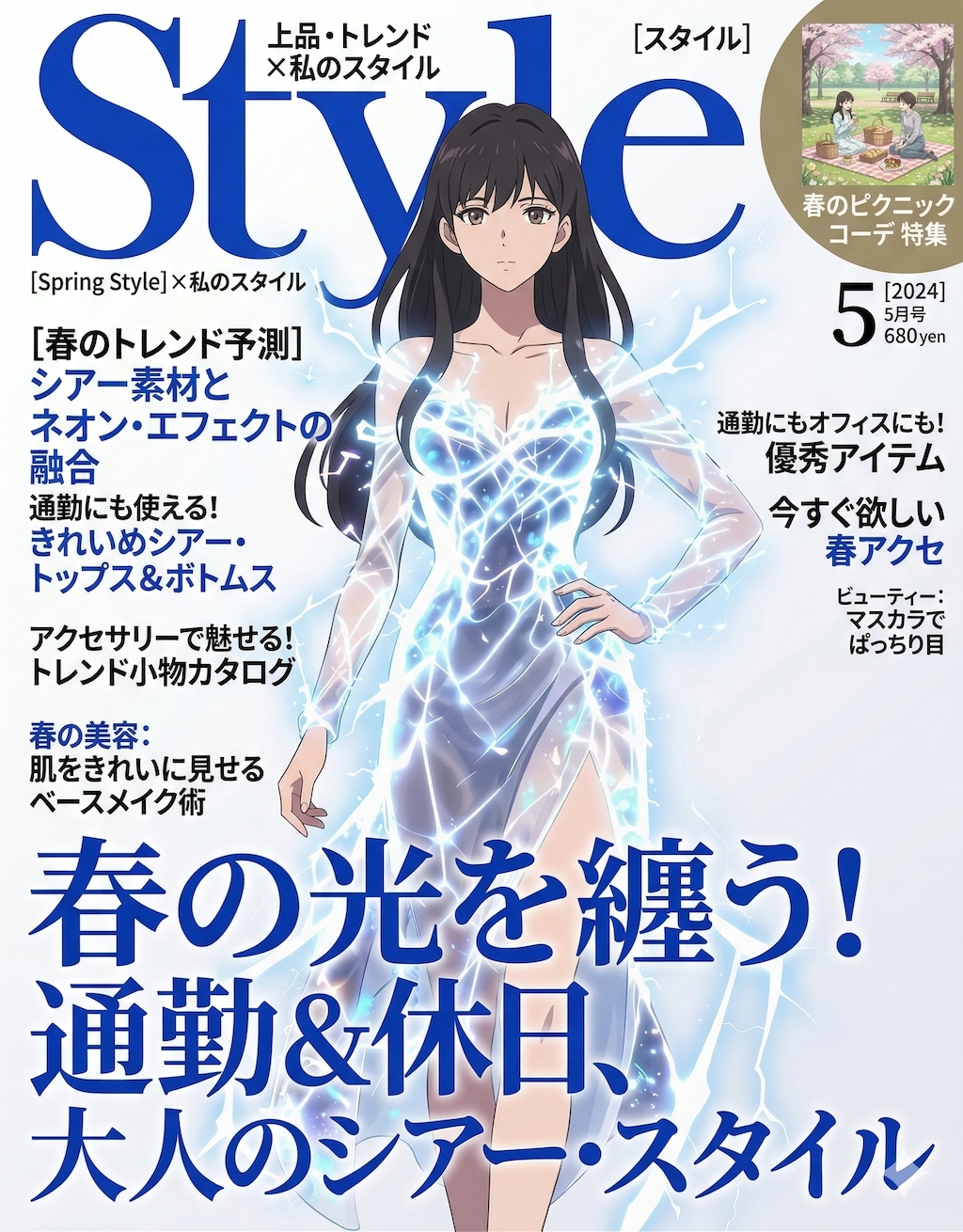 変わった衣装のファッションショー