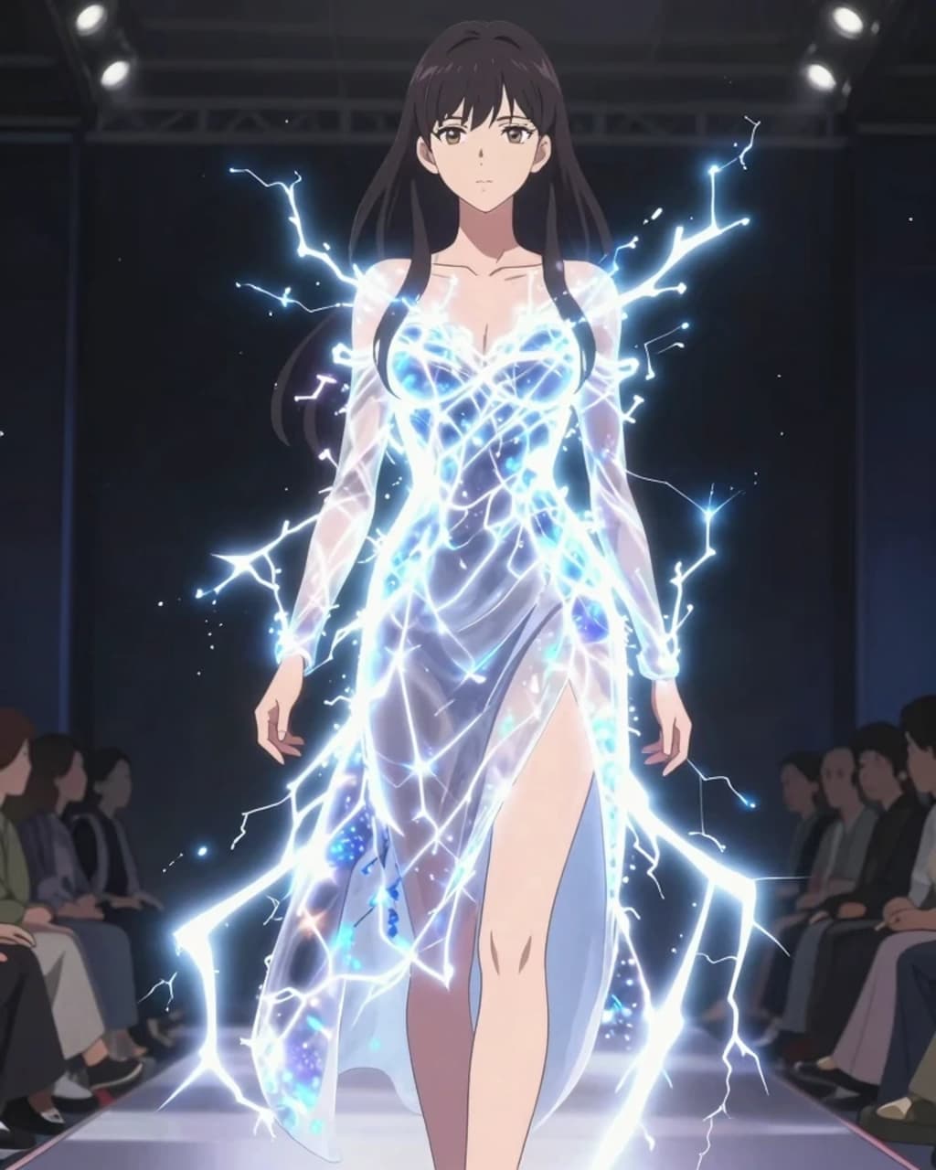 変わった衣装のファッションショー