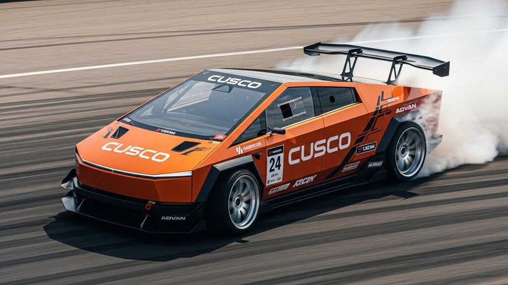 クスコテスラサイバートラックのドリ車