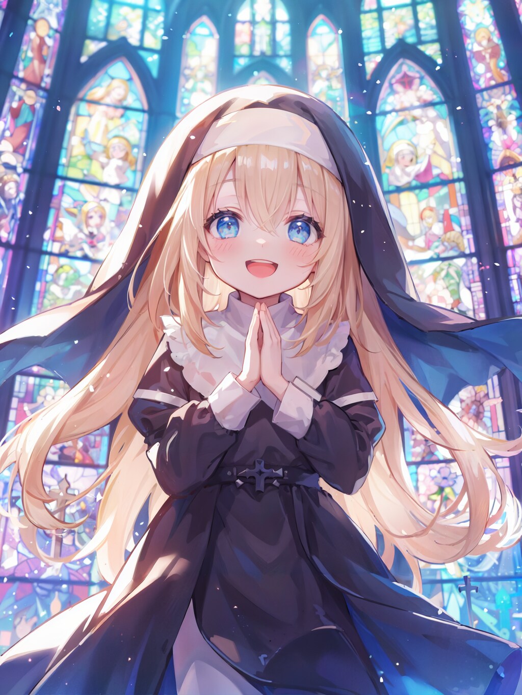 聖女とステンドグラス