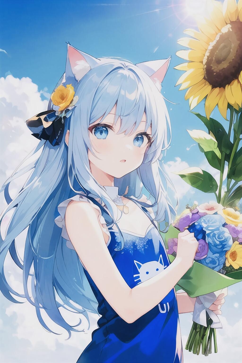 さくらちゃん（ねこなみ素材）