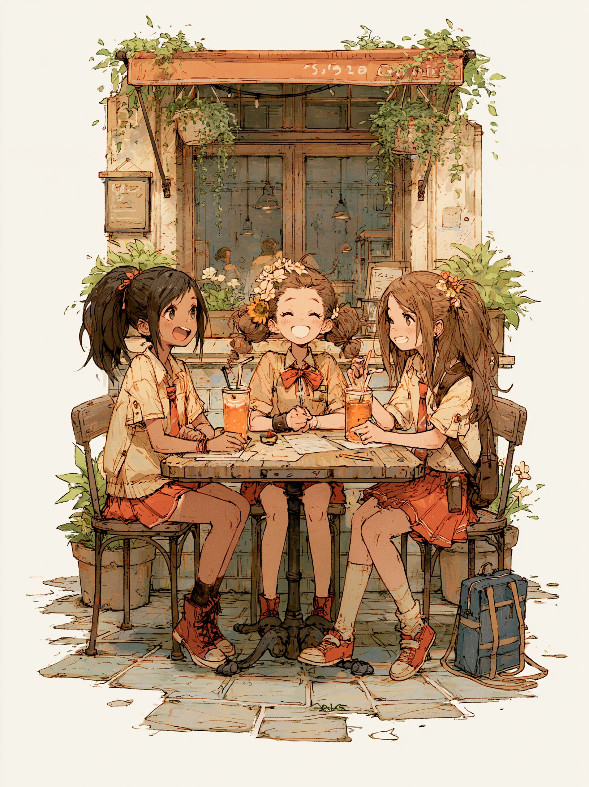 たのしいじかん | の人気AIイラスト・グラビア