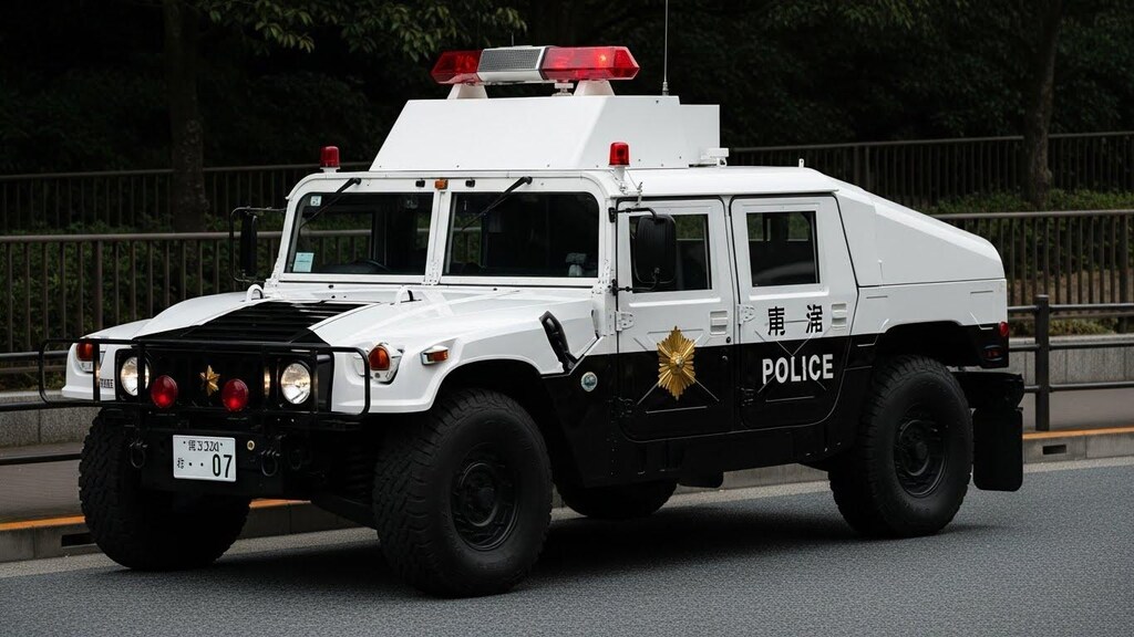 ハマーパトロールカー