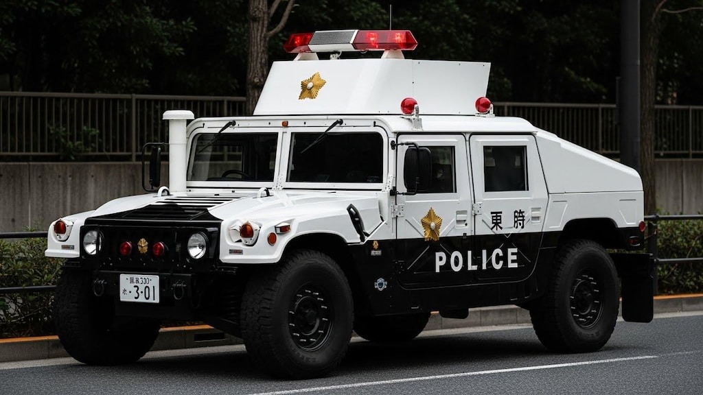 ハマーパトロールカー