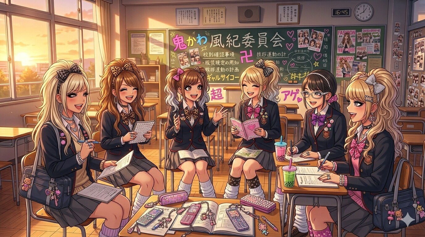 鬼かわ風紀委員会 | の人気AIイラスト・グラビア