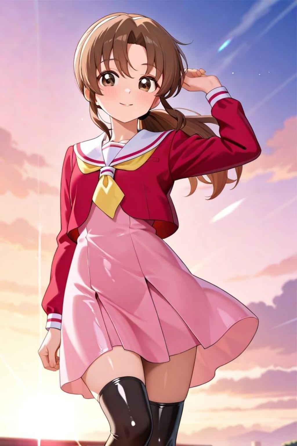 ハヤテのごとく　マリア　セーラー服2