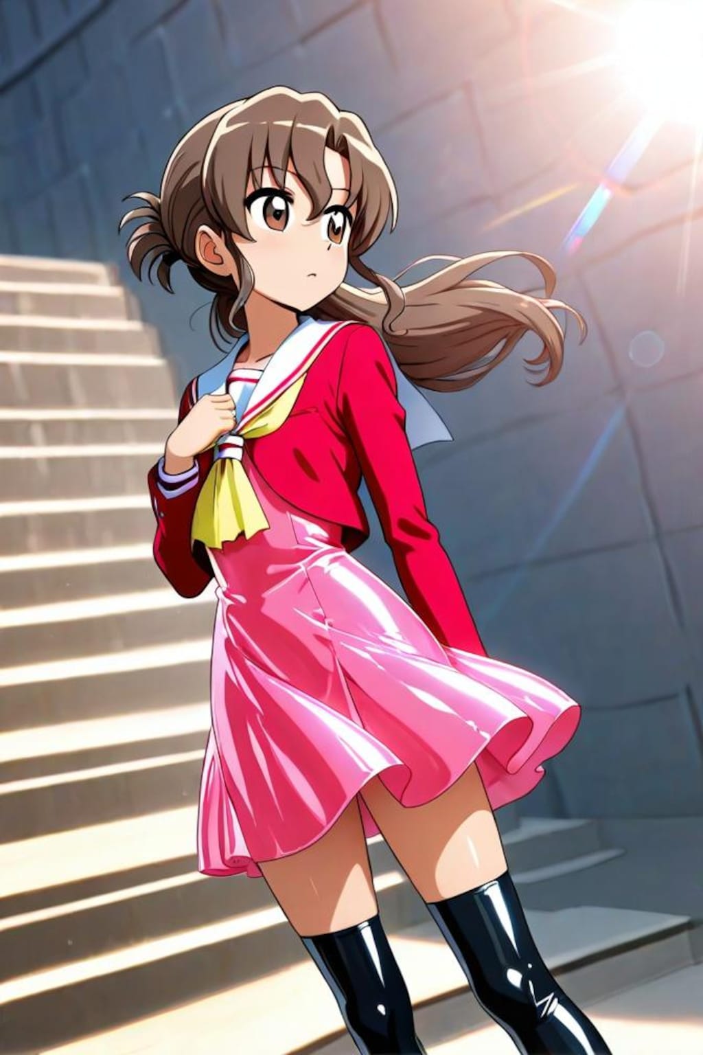 ハヤテのごとく　マリア　セーラー服2