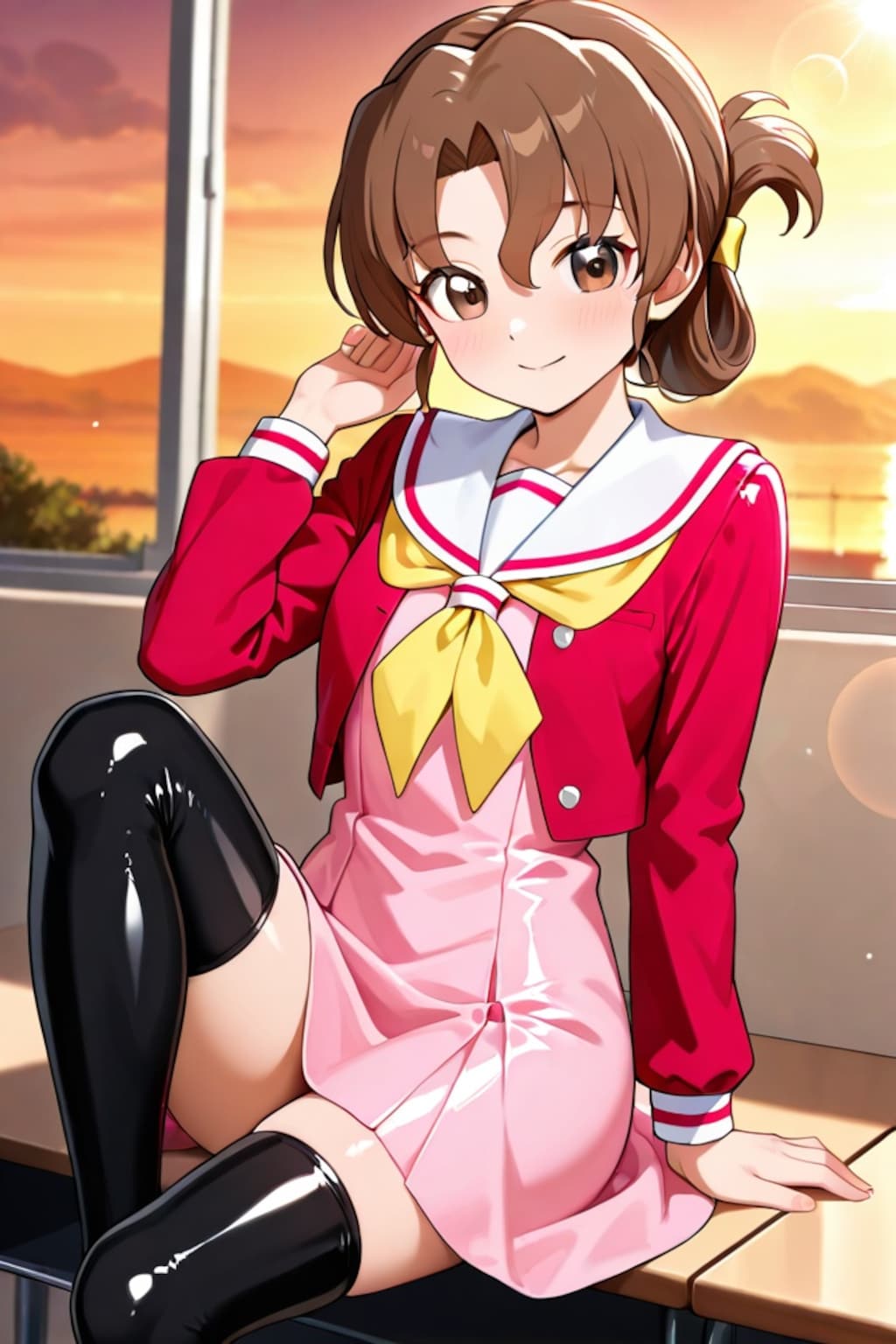 ハヤテのごとく　マリア　セーラー服2