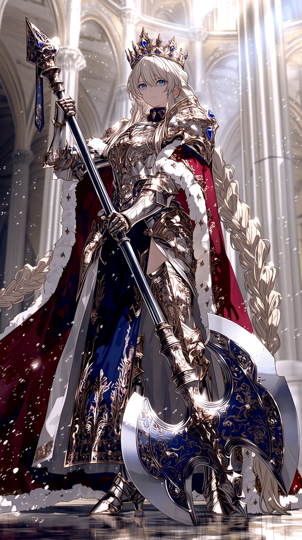 👑 Crimson Queen of the Azure Crown  「蒼き王冠の紅蓮女王」
