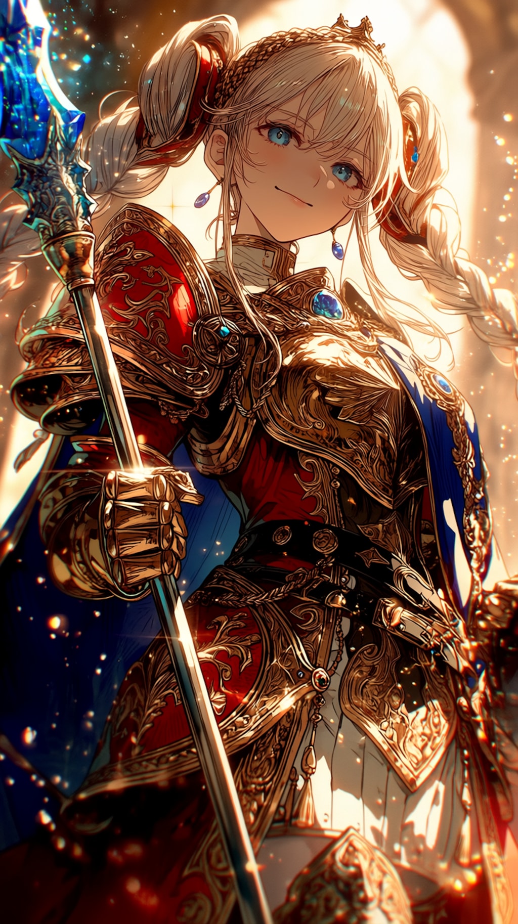 👑 Crimson Queen of the Azure Crown  「蒼き王冠の紅蓮女王」
