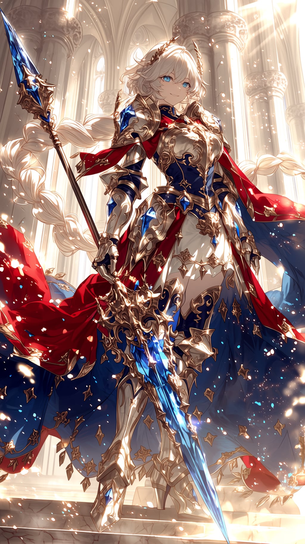 👑 Crimson Queen of the Azure Crown  「蒼き王冠の紅蓮女王」