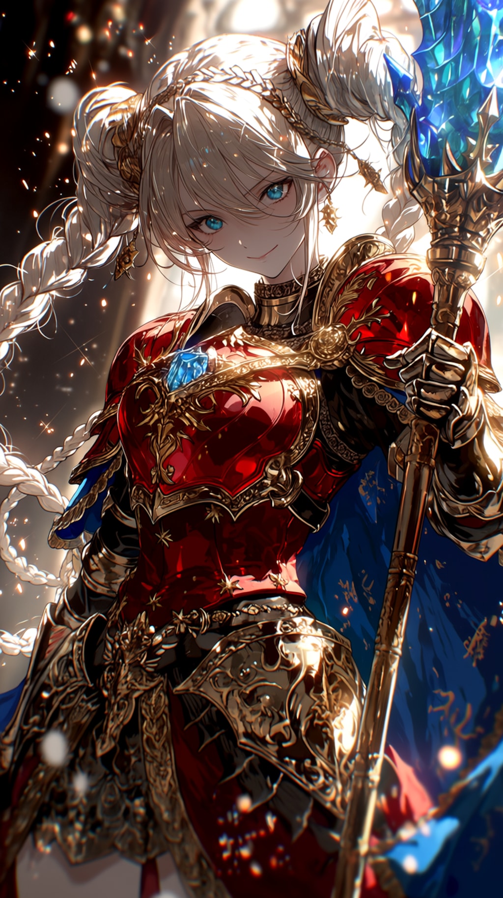 👑 Crimson Queen of the Azure Crown  「蒼き王冠の紅蓮女王」