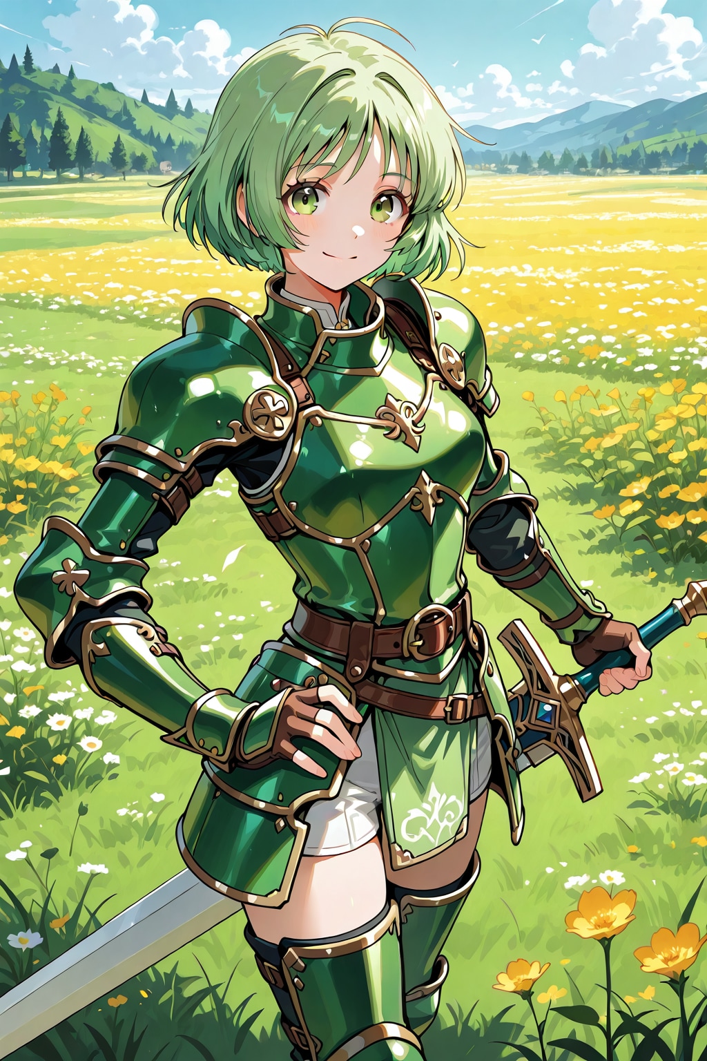 緑の戦士 | の人気AIイラスト・グラビア