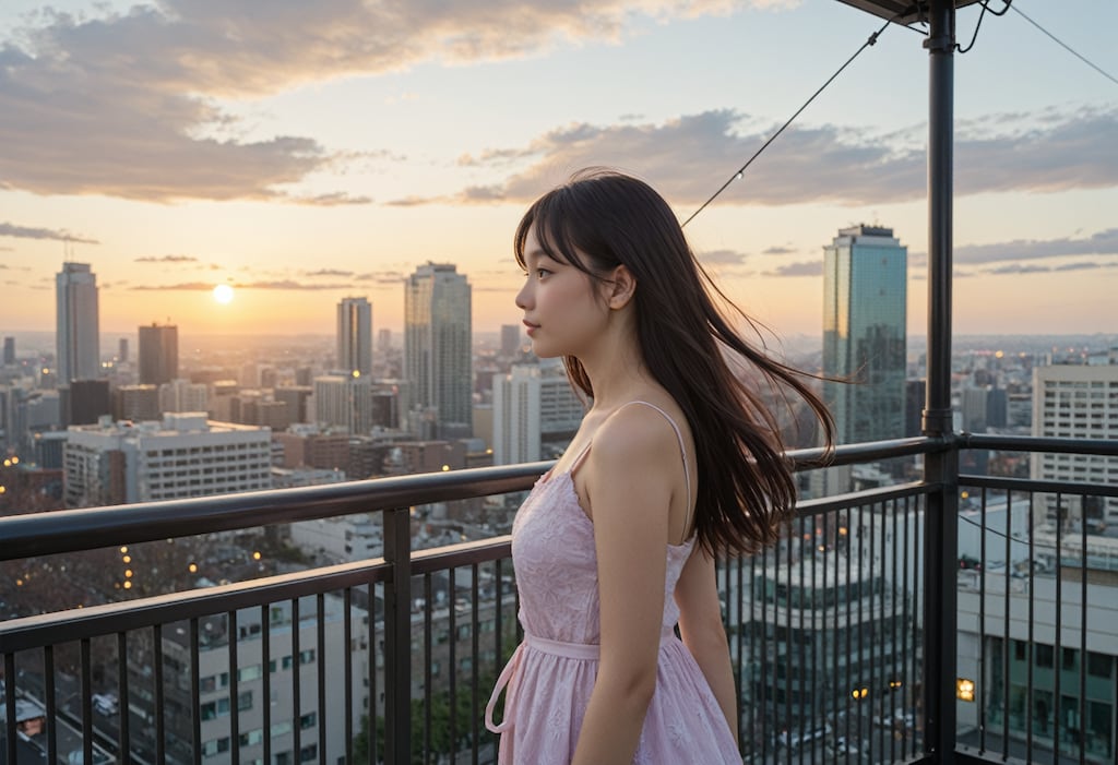 ビルの屋上 2/2