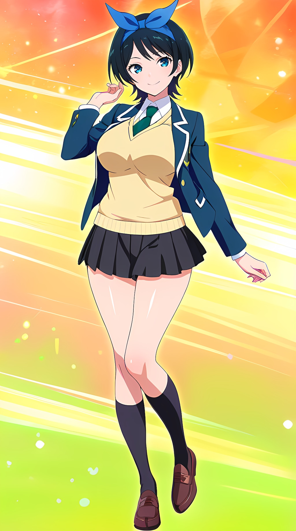 おはようイラスト♪～更科瑠夏13（彼女、お借りします。）