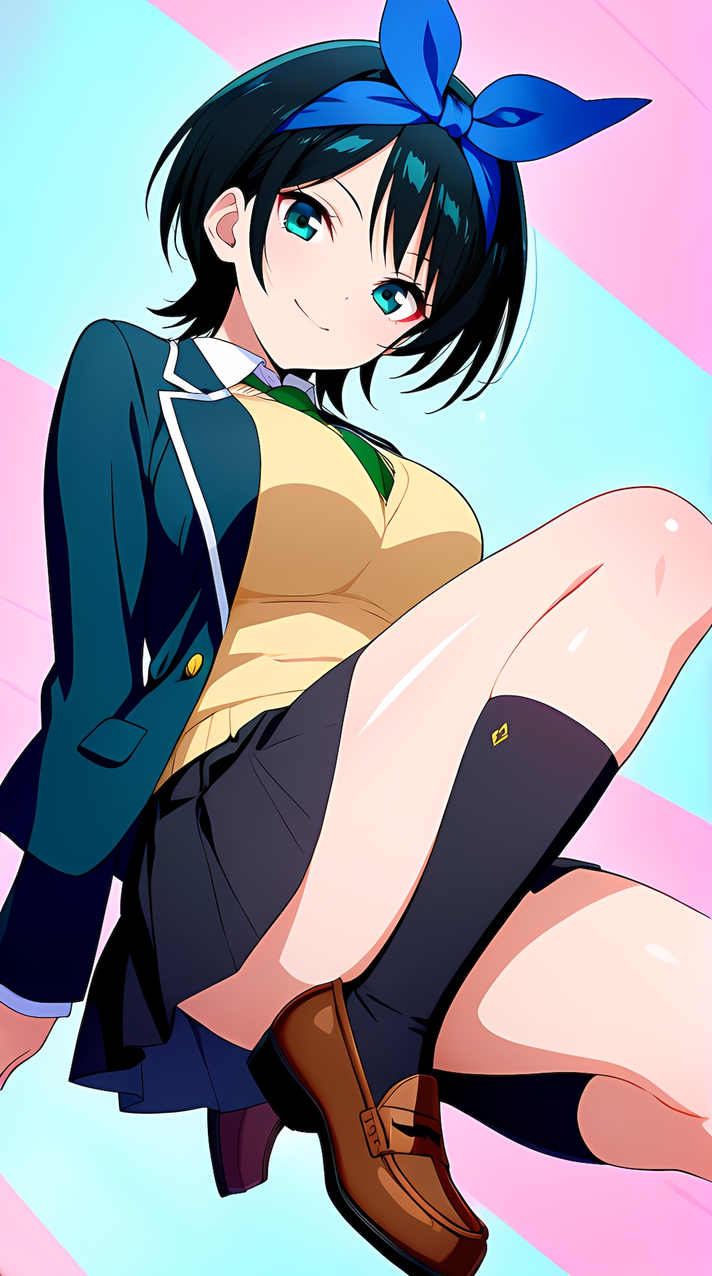 おはようイラスト♪～更科瑠夏13（彼女、お借りします。）