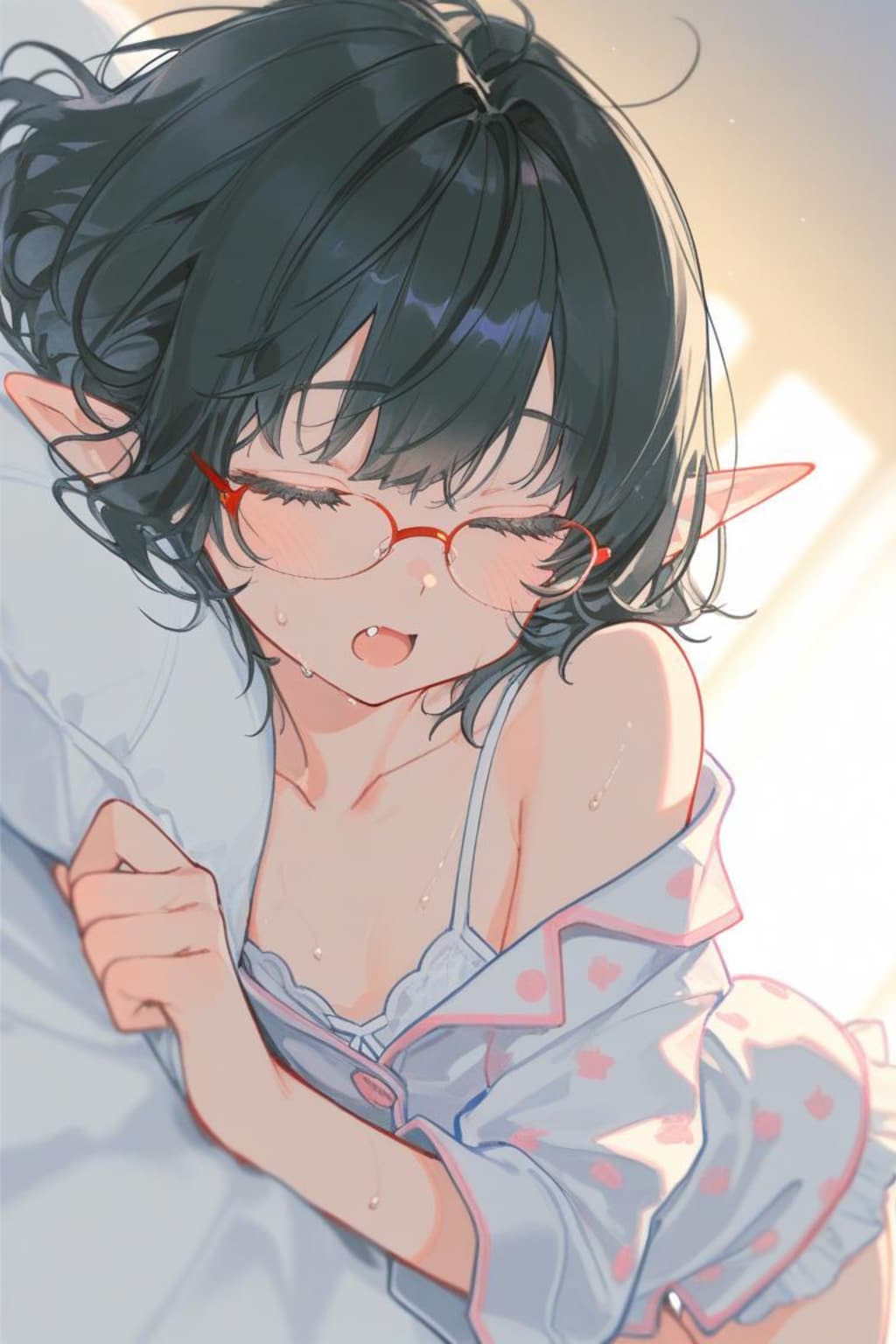 暑い…Zzz…