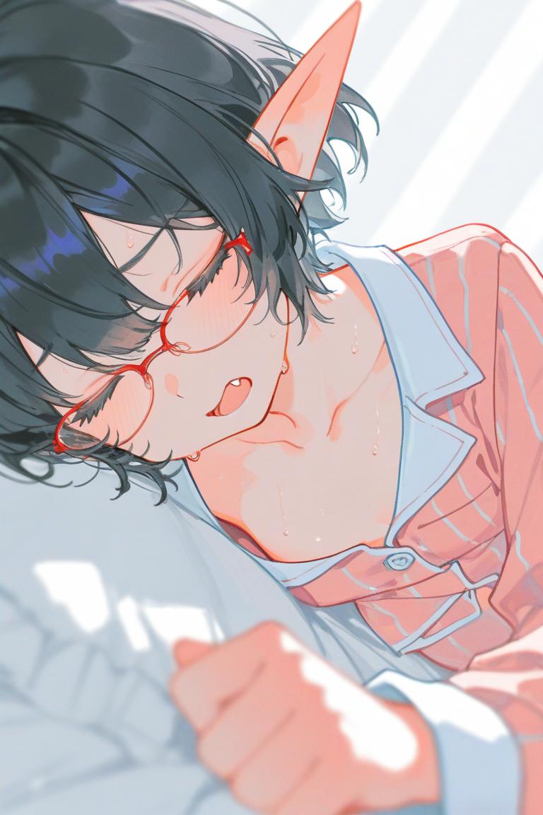 暑い…Zzz…