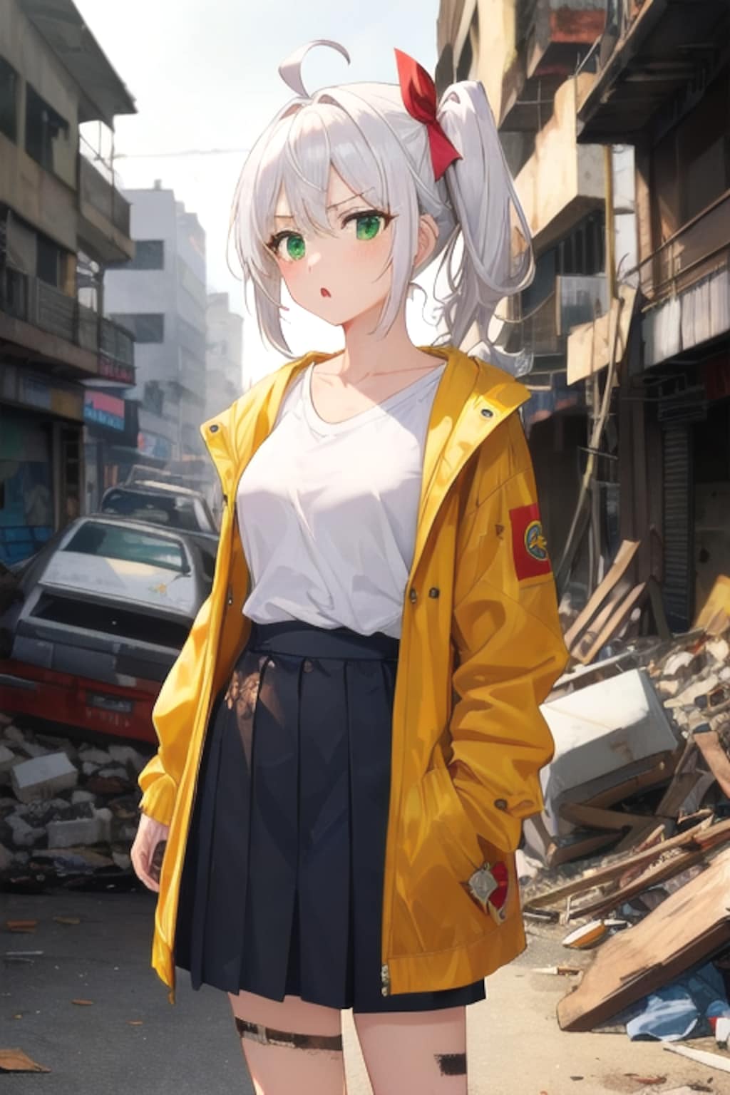 喫茶店の看板娘