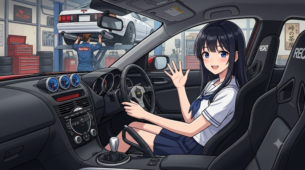 詩帆ちゃん RX-8