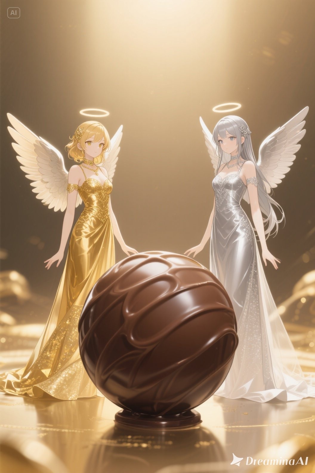 金と銀のエンゼル506 | の人気AIイラスト・グラビア