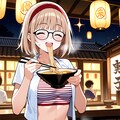 【今日の腹筋】しあわせな一口 3枚目