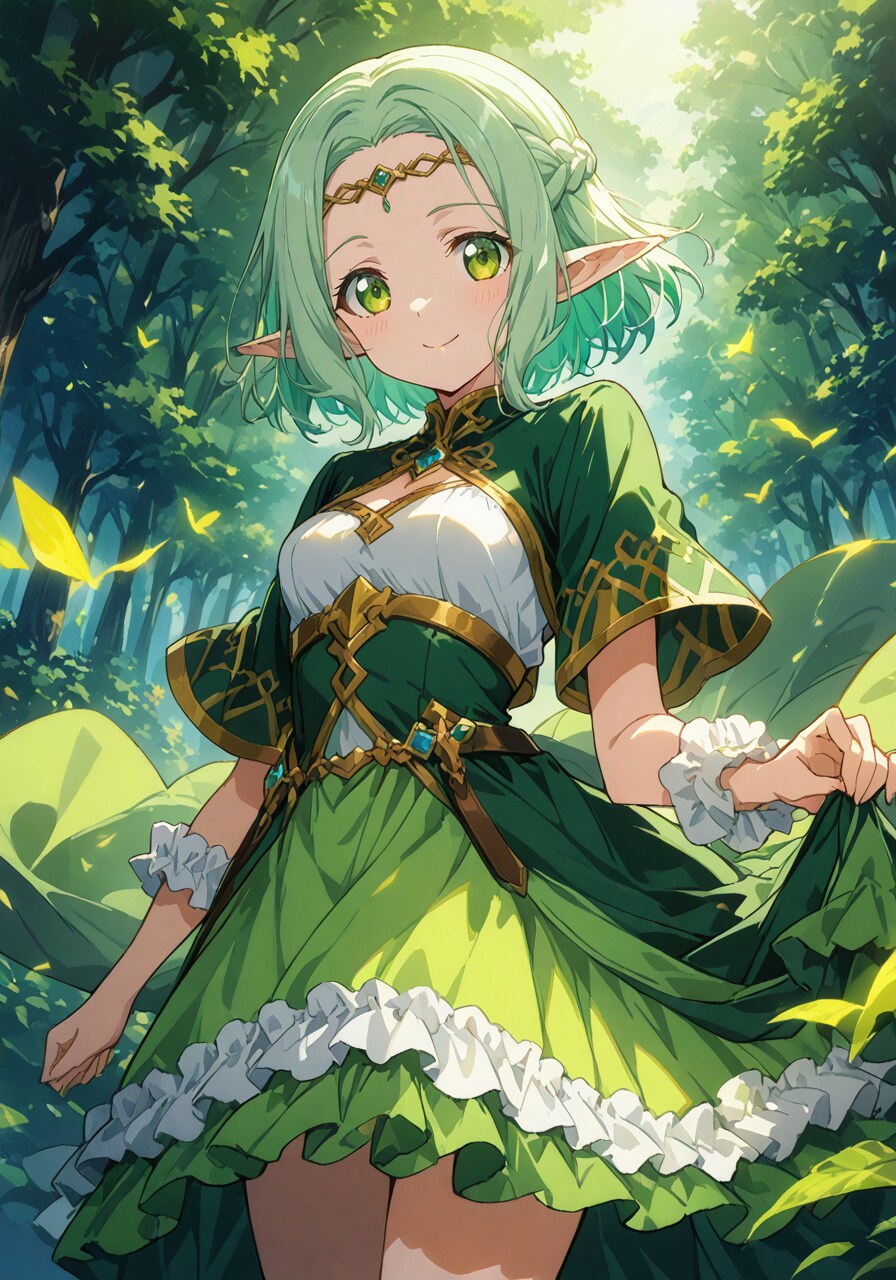 エルフの森に行きたい | の人気AIイラスト・グラビア