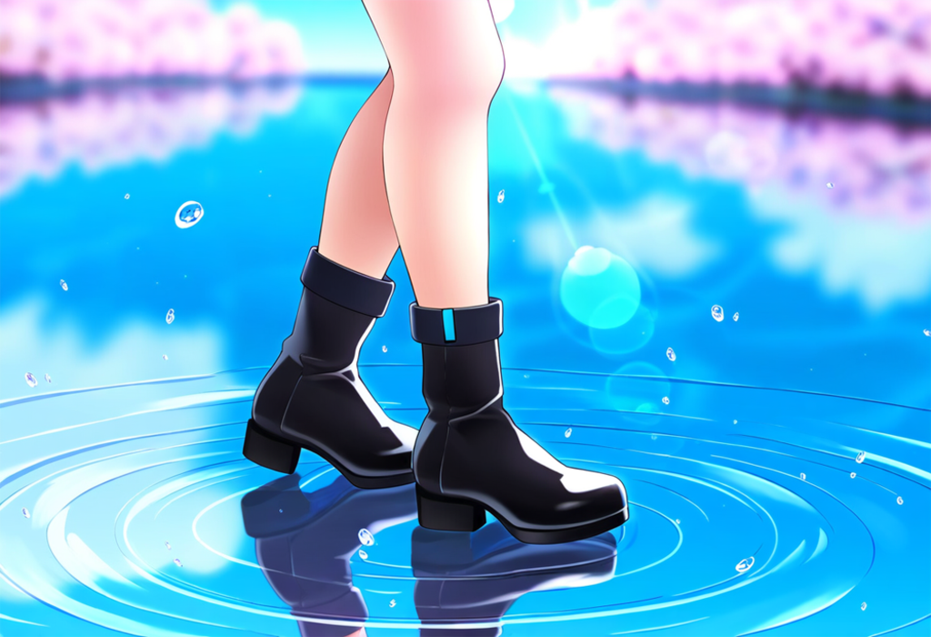 春の雨上がりのユウカ