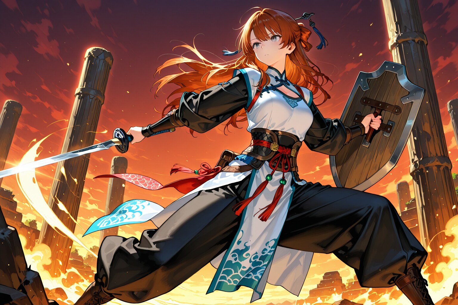 中華剣士 | の人気AIイラスト・グラビア