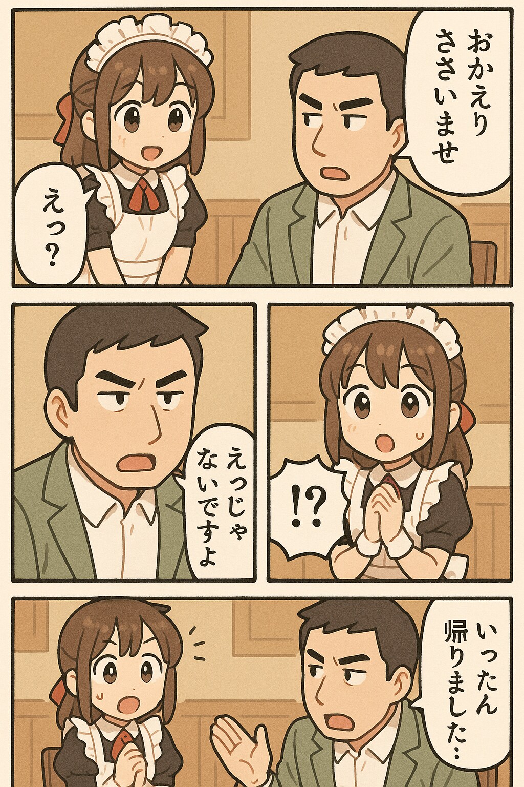 レストランで理不尽漫画2