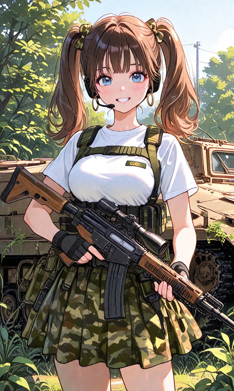 ギャルソルジャー | の人気AIイラスト・グラビア