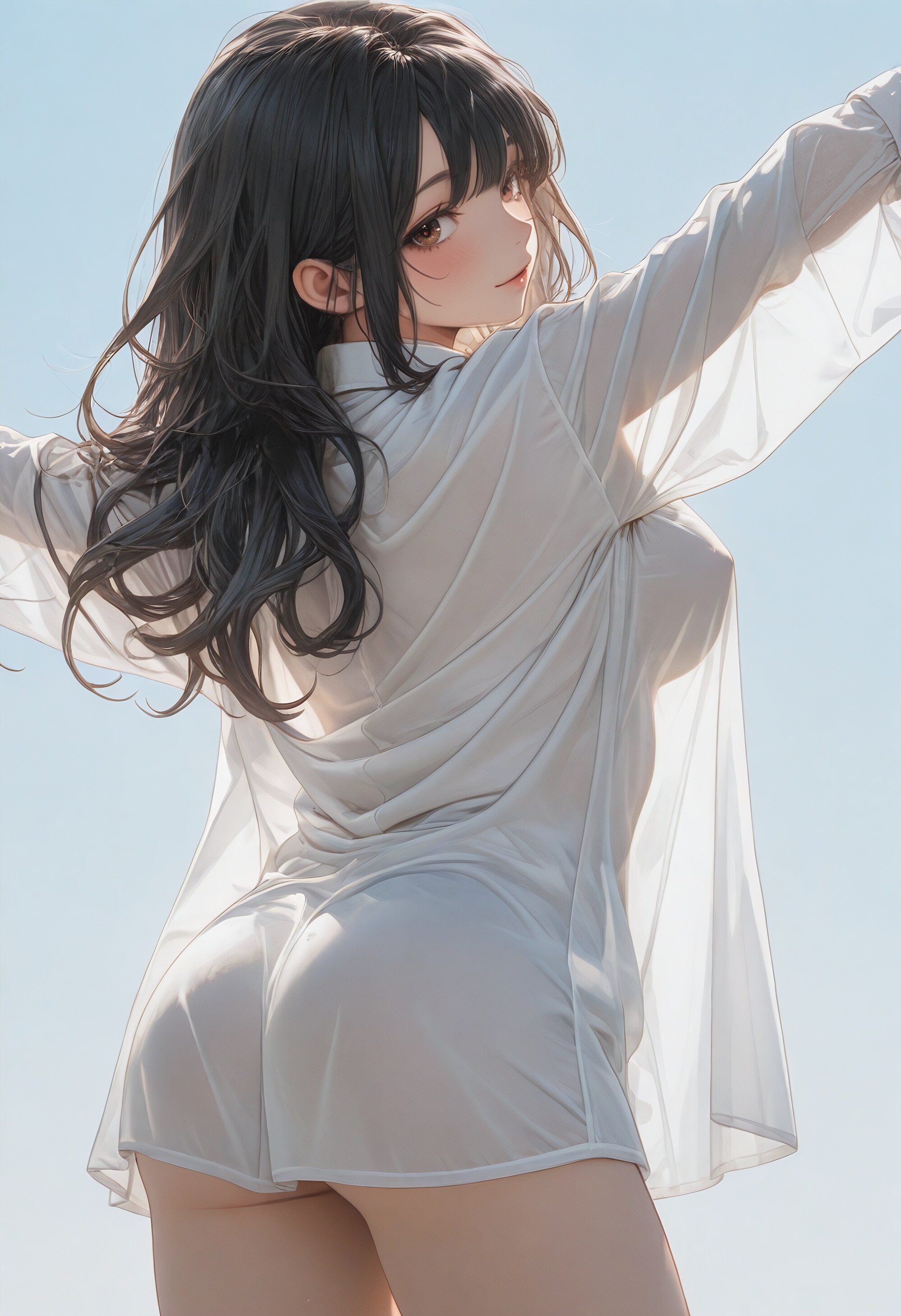 透けシャツ（まいか）