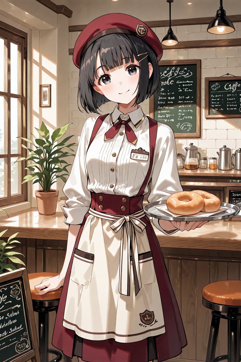 妹ちゃん✨カフェへようこそ‼️🥰☕️✨３６６ | の人気AIイラスト・グラビア