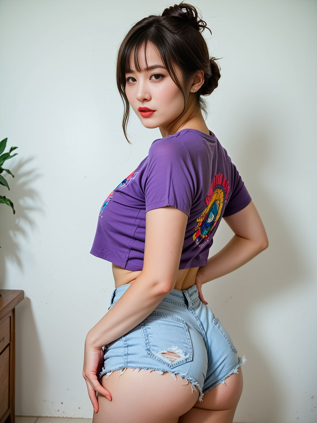 デニムを履いた隣人奧2