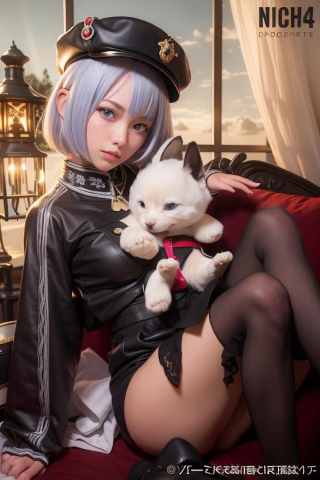 NIKKEキャラの美女コスプレイラストがたまらん