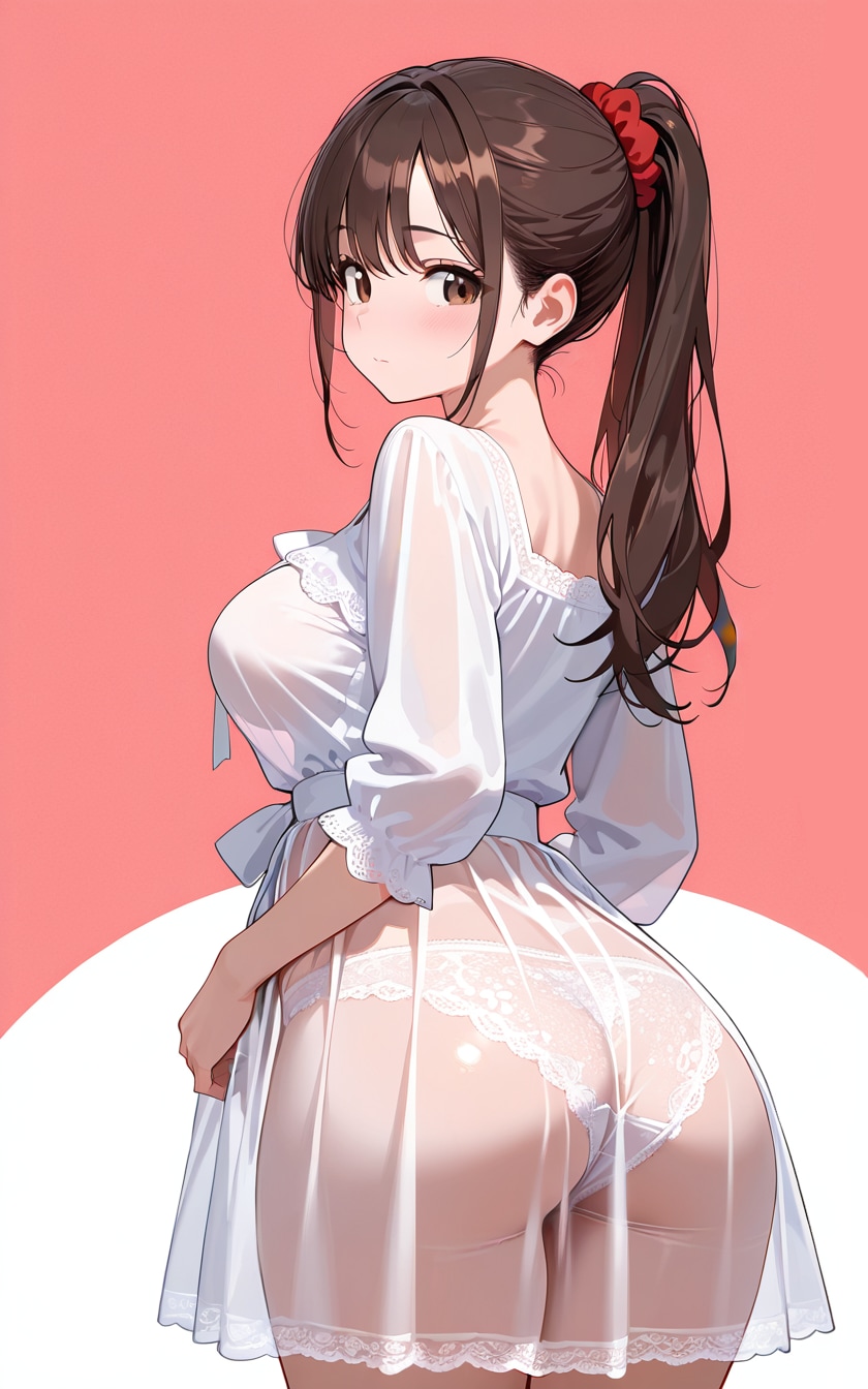 振り向き理子さん