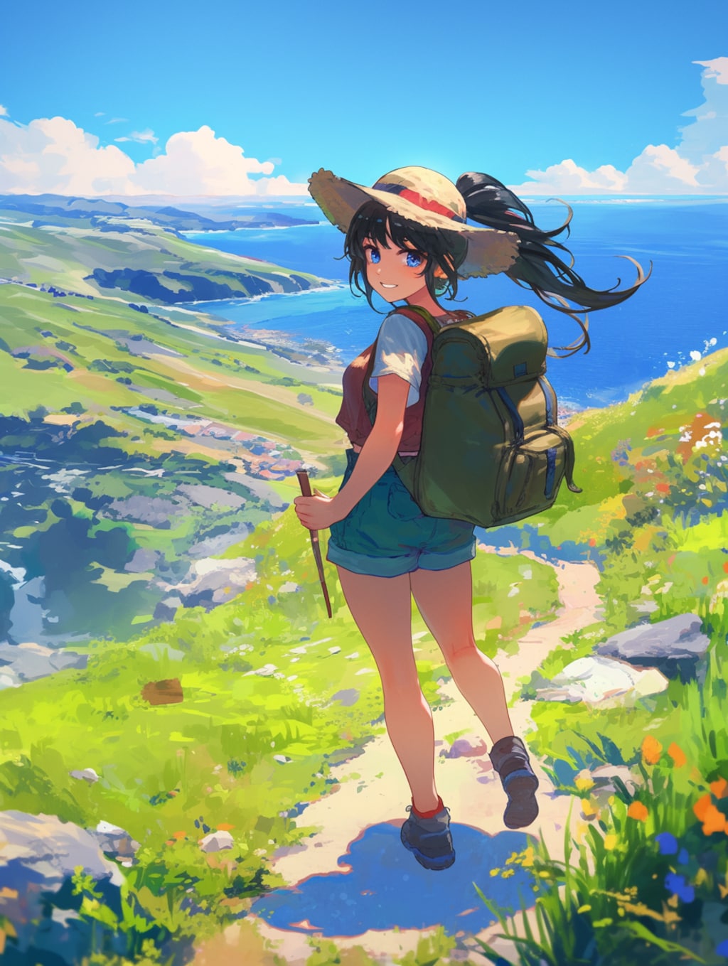 旅する少女209