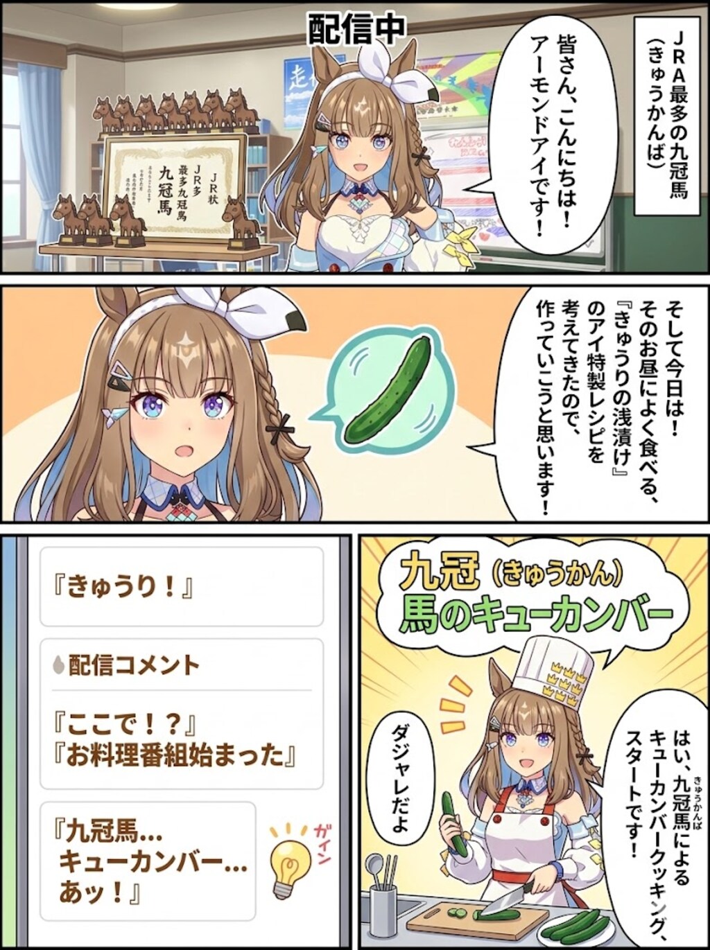 アーモンドアイ育成イベント