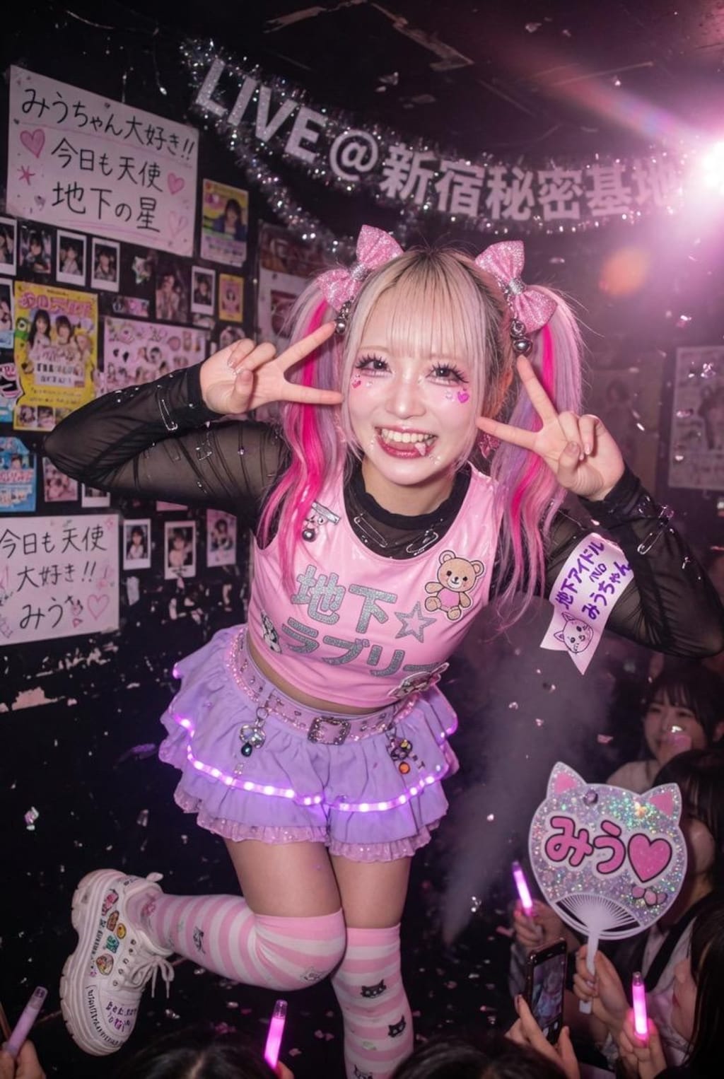 地下アイドル？