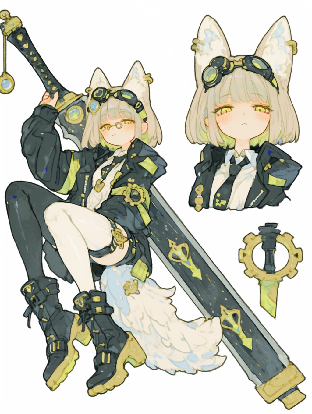 ガチャ設定の子