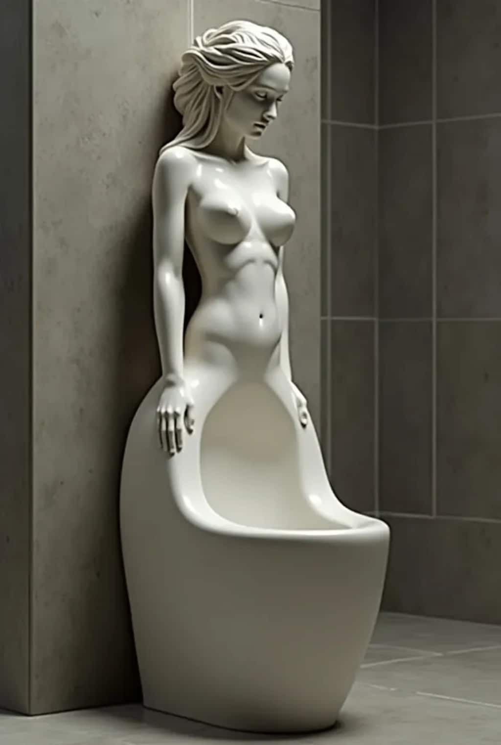 美女トイレ①
