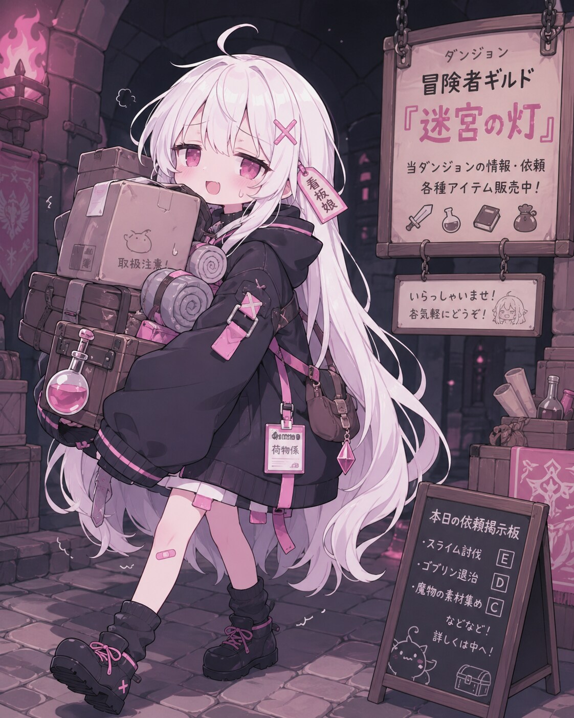 可愛いダンジョンの荷物運び屋さん