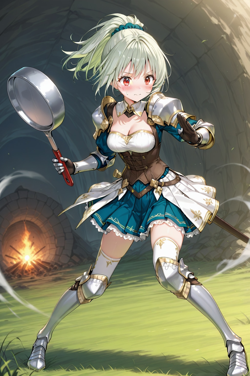 プライパンで戦う雛菊ちゃん