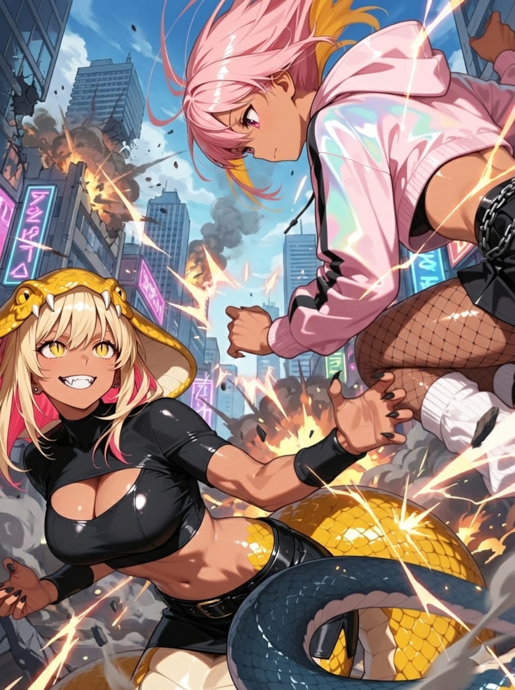 ギャルモンスター娘 VS ギャル娘モンスター