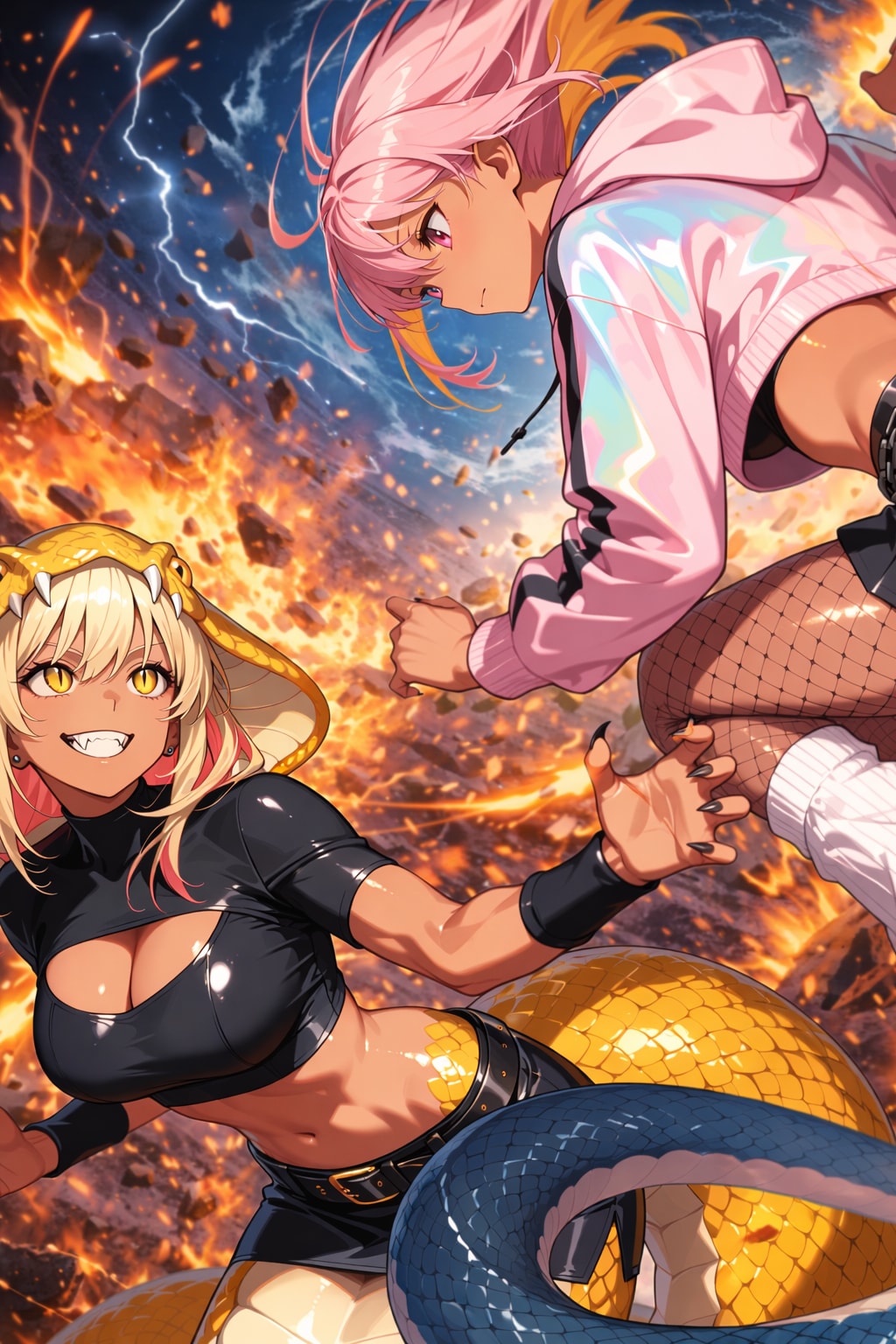 ギャルモンスター娘 VS ギャル娘モンスター