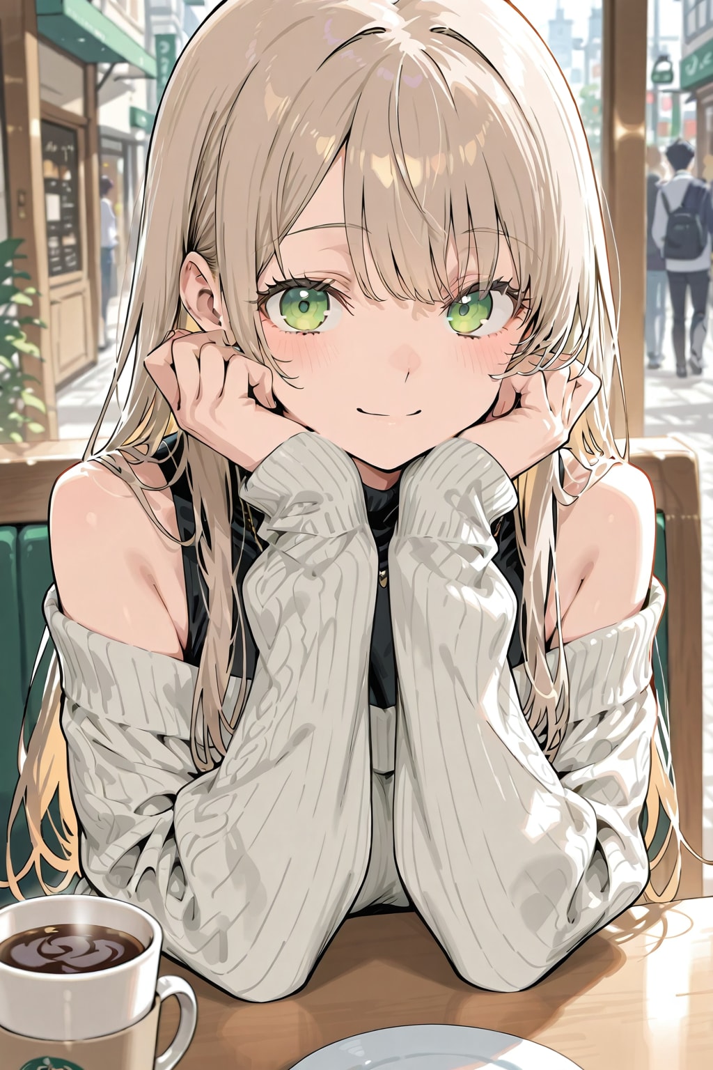 カフェDAISY | の人気AIイラスト・グラビア