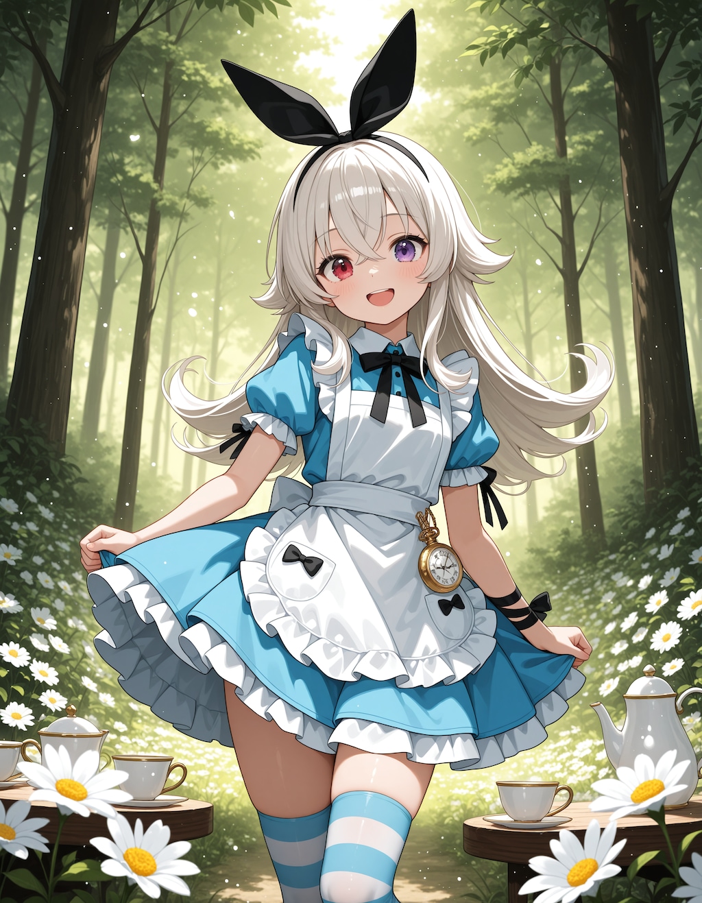 はねっ毛オッドアイありすコスちゃん