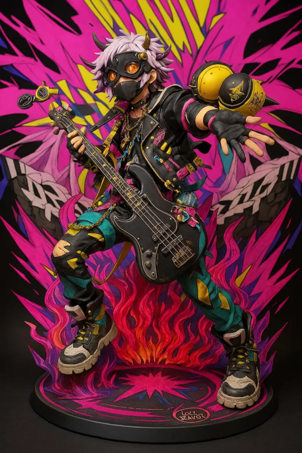 むかし作った画像をChatGPTでフィギュア化チャレンジ